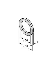 6875013 | FD-G1/2AFM30/34G1/2 Dichtung a. AFM30/34