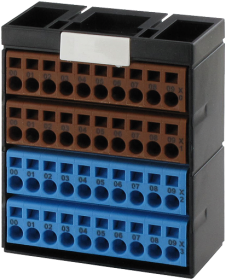 56109 | POTENTIAL TERMINAL BLOCK BROWN BLUE