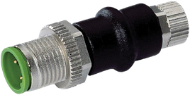 7000-42201-0000000 | ADAPTOR M12 MALE/ M8 FEMALE 3 POLE CONF. 1,3,4