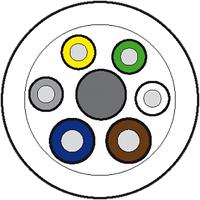 8000-00000-3345000 | 50M MAIN CABLE PUR-OB 4*0,34+2*0,75