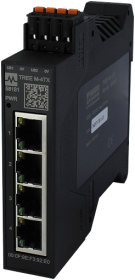 58185 | TREE PROFINET managed Switch  4x10/100BT IP20  plastic RJ45