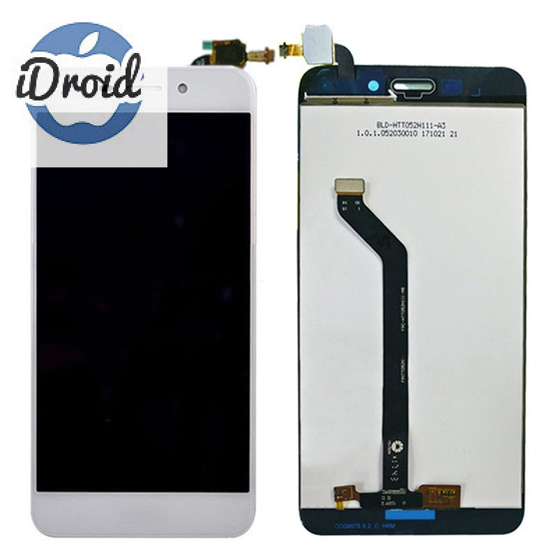 Дисплей (экран) Huawei Honor 6C Pro (JMM-L22) с тачскрином, белый - фото 1 - id-p96355767