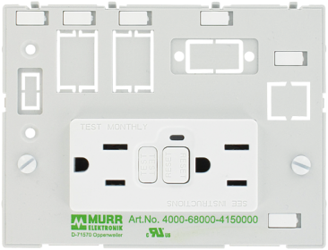 4000-68000-4150000 | MODLINK MSDD DBL COMBI INSERT USA 2XNEMA 5-15, фото 2