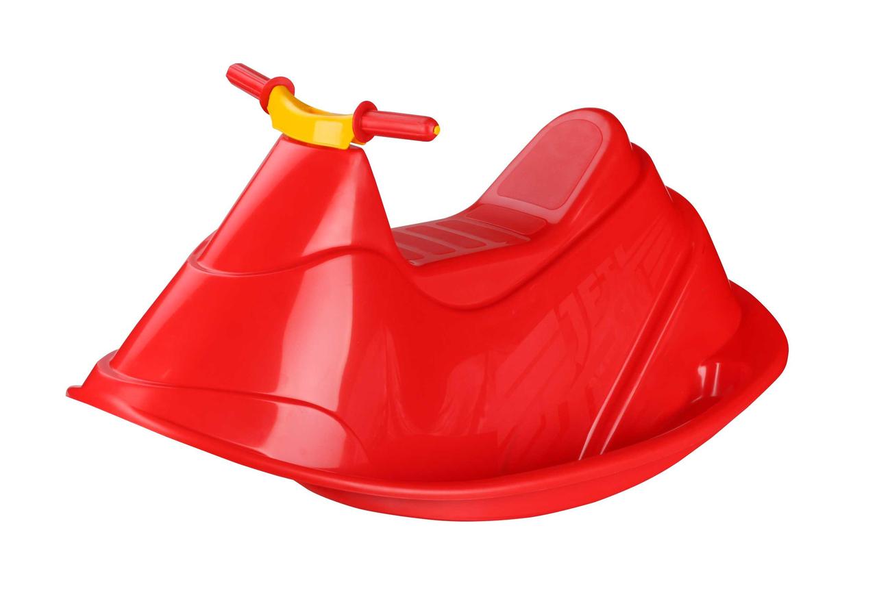 Качалка детская "Гидроцикл" красный М6531