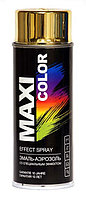 MAXI COLOR 0011MX Эмаль-аэрозоль золото-эффект 400мл