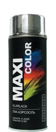 MAXI COLOR 0005MX Лак-аэрозоль бесцветный 400мл, фото 2