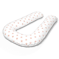 Подушка для беременной и кормящей U образная L размер ( 360 см). Звездочки., фото 1