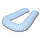 Подушка для беременной и кормящей U образная L размер ( 360 см). Звездочки., фото 10