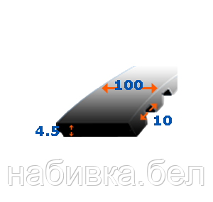 Зубчатый ремень 100 мм T10-1080 Z108