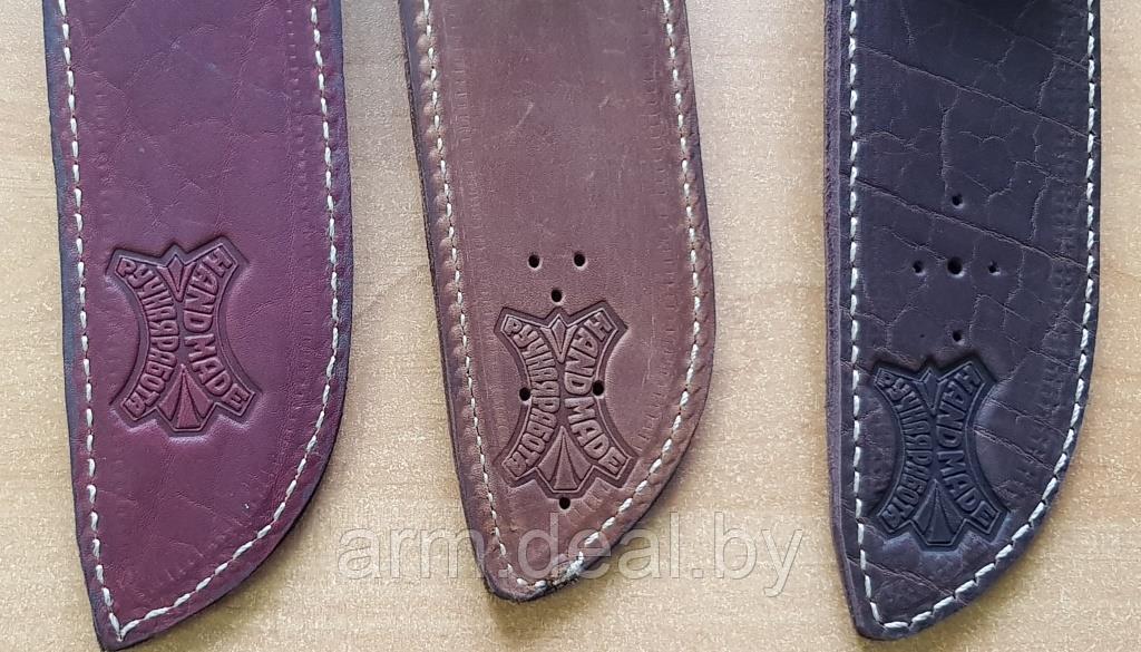 Ножны кожаные (длина клинка 18 см) - фото 5 - id-p96401799