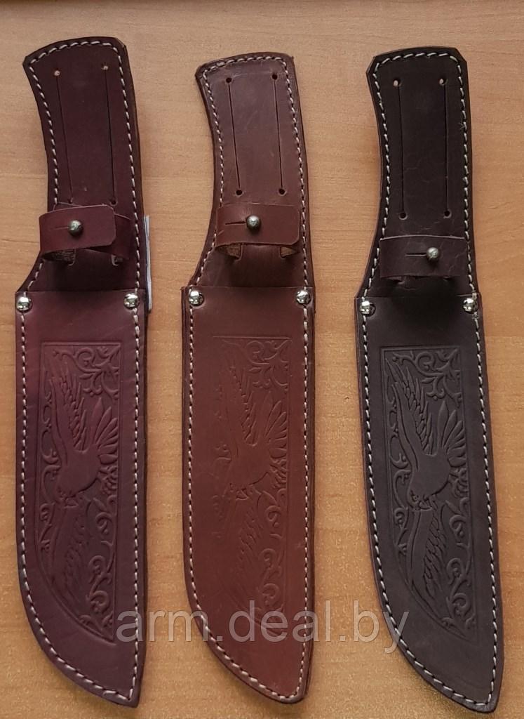 Ножны кожаные (длина клинка 18 см)