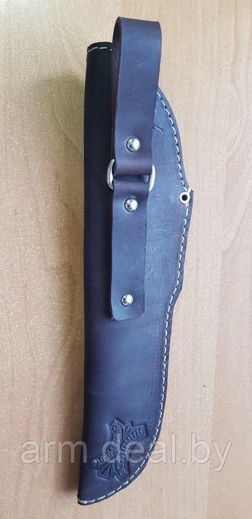 Ножны кожаные (длина клинка 15-17 см) - фото 2 - id-p96418699