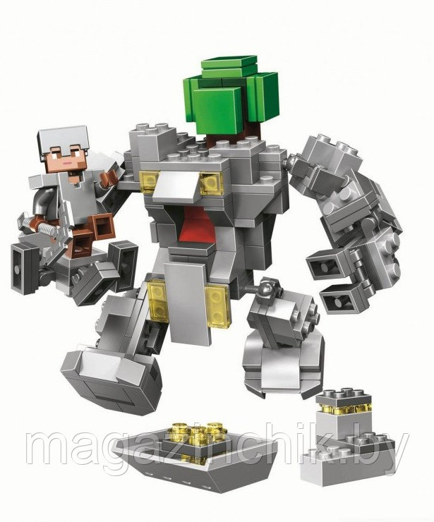 Конструктор Майнкрафт Робот Титан 11135, 221 дет., аналог Лего - фото 2 - id-p96440117