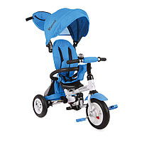 Детский велосипед управляшка Lorelli Matrix Air Light Blue с надувными колесами