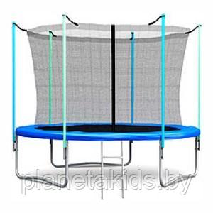 Батут с защитной сеткой и лестницей Bebon sports 8FT (252 см) арт. 08342S2NL - фото 1 - id-p96450416