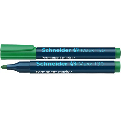 Маркер перманентный SCHNEIDER Maxx 130 зелёный (цена с НДС)