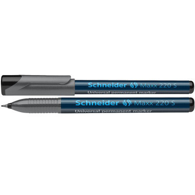 Маркер перманентный SCHNEIDER Maxx 220S чёрный (цена с НДС)