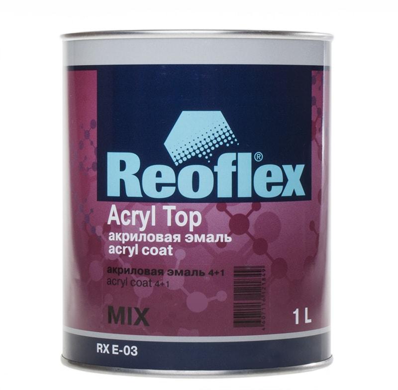 REOFLEX RX E-03/1000 M902 Эмаль акриловая Acryl Top MIX 902 черный 1л - фото 1 - id-p96497634