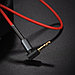 Акустический кабель UPA02 AUX Spring Audio Cable 3.5mm 1м. черный Hoco, фото 5