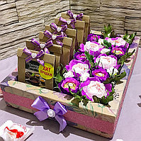 Декоративный набор чая и конфет. "Чайный сад", фото 1