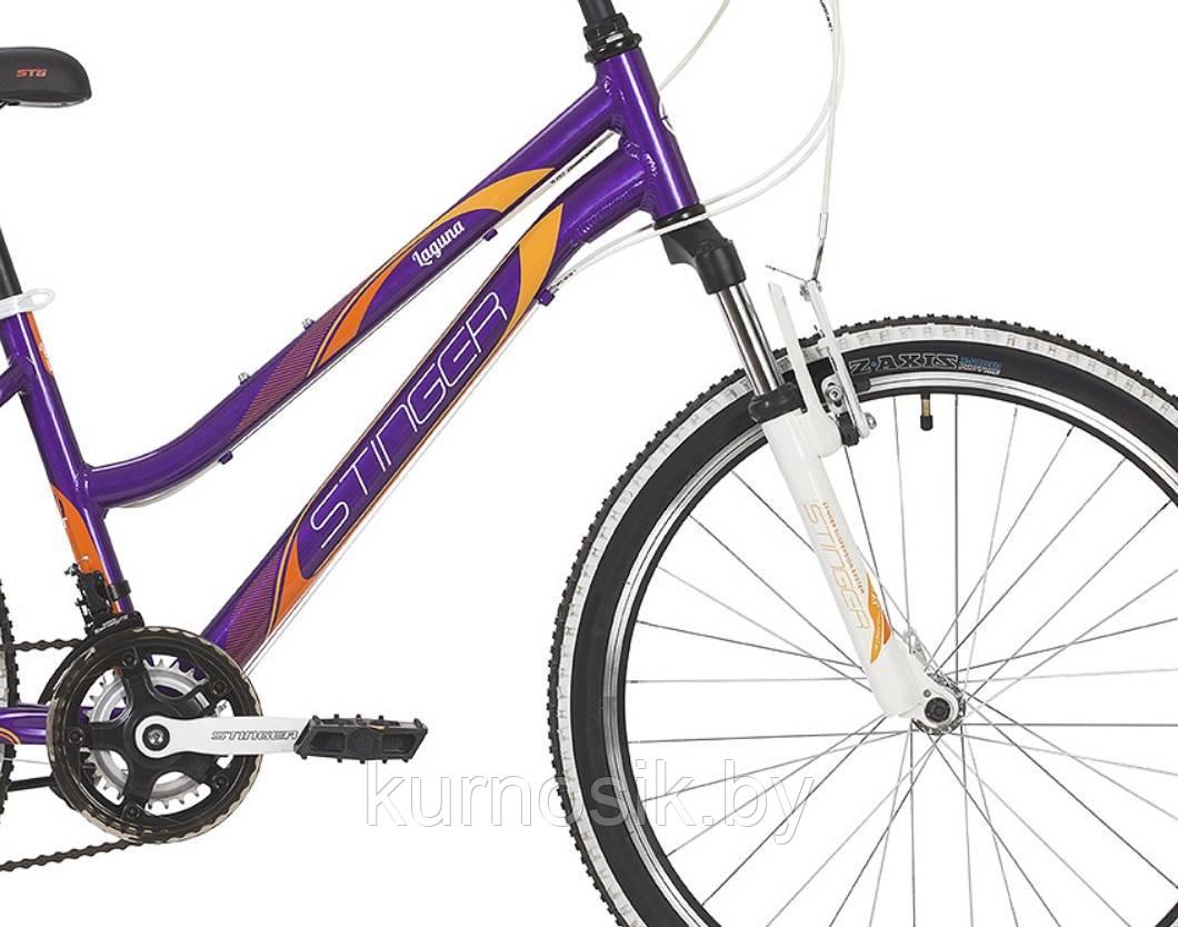 Подростковый велосипед Stinger Laguna 24" (от 8 до 14 лет) - фото 7 - id-p96560696