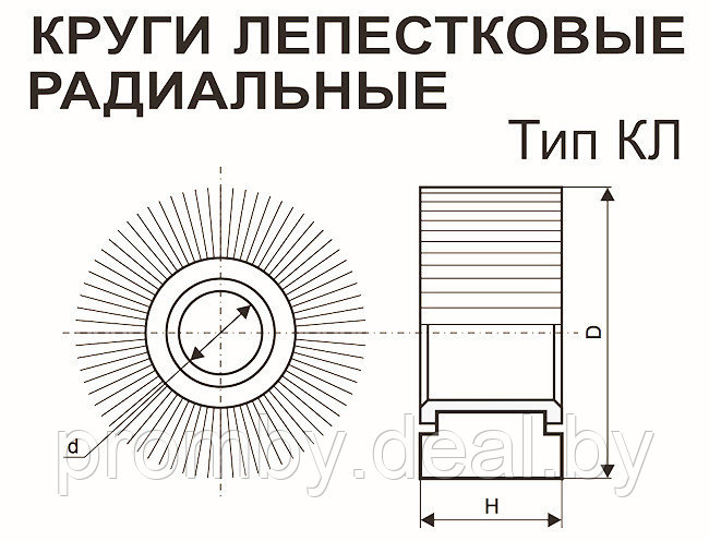 Круг лепестковый КК19XW 12H (P120) 150 х 30 х 32 мм (Белгород, БАЗ) - фото 6 - id-p96569406