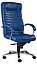 Кресло ОРИОН хром для дома и офиса, стул ORION Chrome в коже SPLIT (SP), фото 9