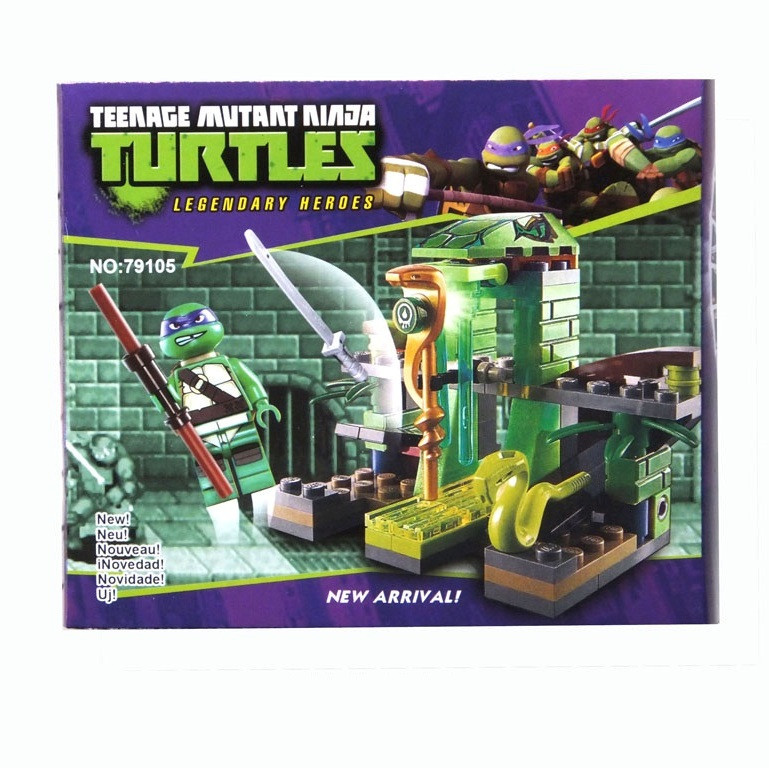 Конструктор Teenage Mutant Ninja Turtles, Bela 79105
