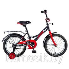 Велосипед NOVATRACK 14" STRIKE (от 3 лет) Черно-красный