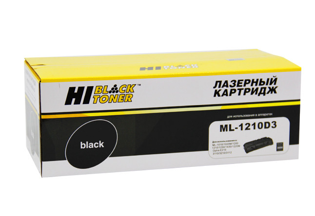 Картридж ML-1210D3 (для Samsung ML-1010/ ML-1020/ ML-1210/ ML-1220/ ML-1250/ ML-1430) Hi-Black