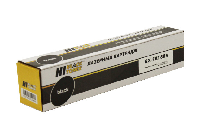 Картридж KX-FAT88A7 (для Panasonic KX-FLC401/ KX-FL403/ KX-FLC412/ KX-FLC413/ KX-FL421/ KX-FL423) Hi-Black - фото 1 - id-p3376033