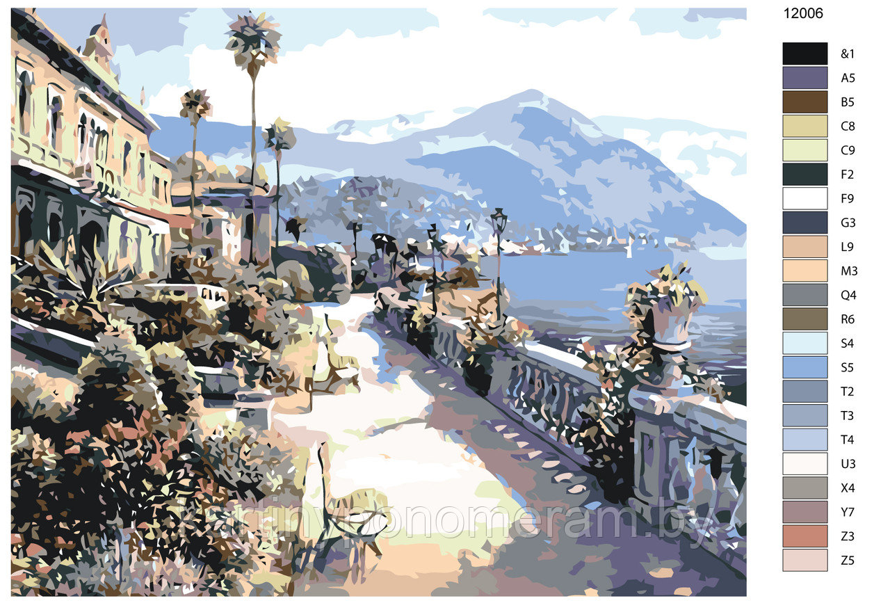 Картина по номерам, 40 x 50, KTMK-12006