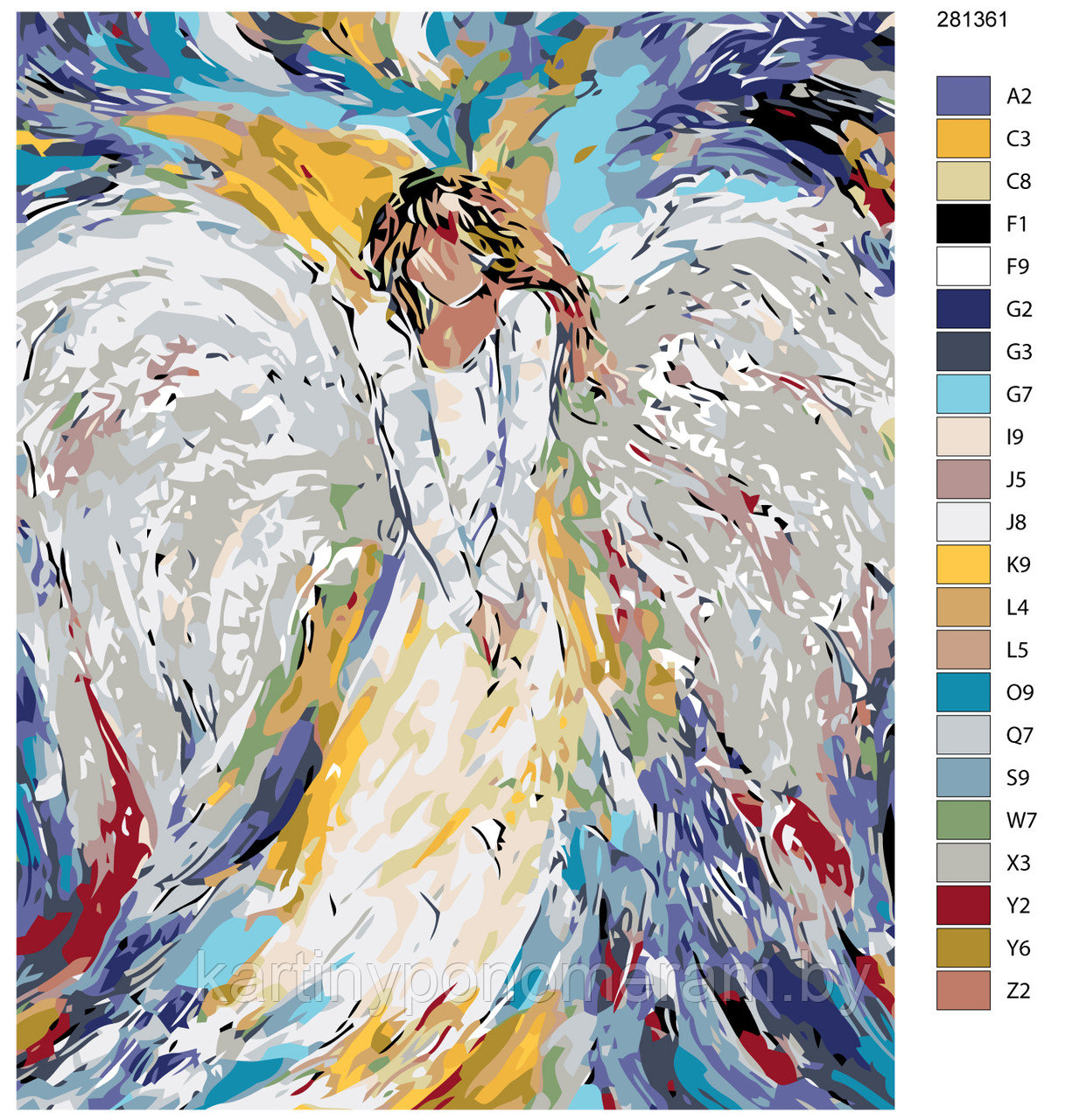 Картина по номерам, 40 x 50, KTMK-281361