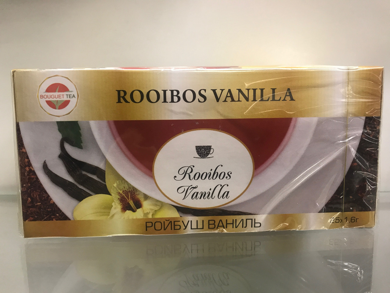 Травяной чай "Ройбуш-Ваниль" BOUGUET TEA, 25*2г