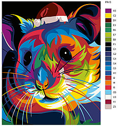 Картина по номерам, 40 x 50, PA13