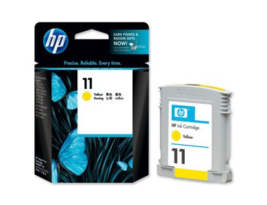 Картридж 11/ C4838AE (для HP Business InkJet 1000/ 1200/ 2230/ 2280/ DesignJet 70/ 100/ 110/ 800/ 820) жёлтый