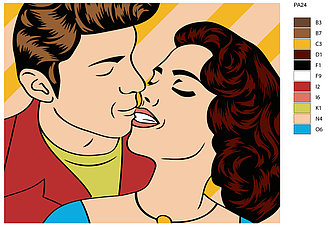 Картина по номерам, 40 x 50, PA24