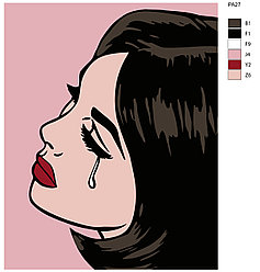 Картина по номерам, 40 x 50, PA27