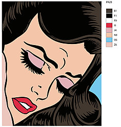 Картина по номерам, 40 x 50, PA28