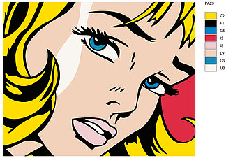 Картина по номерам, 40 x 50, PA29