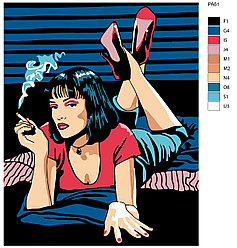 Картина по номерам, 40 x 50, PA61