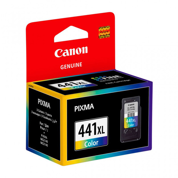Картридж CL-441XL/ 5220B001 (для Canon PIXMA MX534/ MG2240/ MG3240/ MG3640/ MG4140/ TS5140) цветной