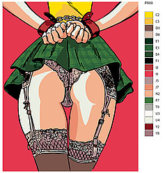 Картина по номерам, 40 x 50, PA69