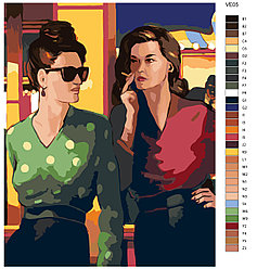 Картина по номерам, 40 x 50, VE05