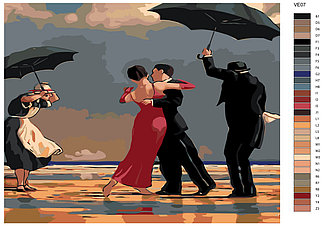 Картина по номерам, 40 x 50, VE07