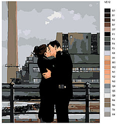 Картина по номерам, 40 x 50, VE12