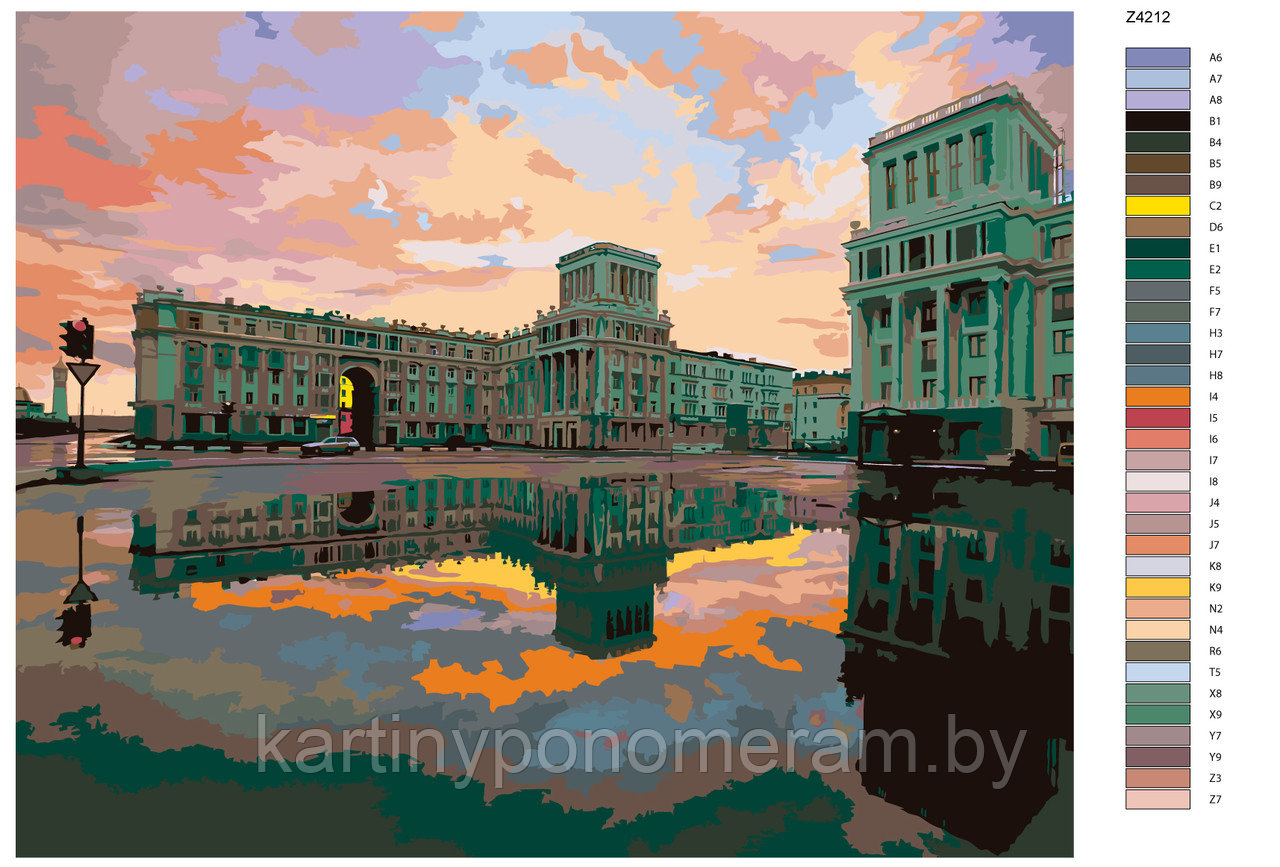 Картина по номерам, 40 x 50, Z-Z4212