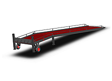 Мобильная рампа механическая (г.п = 7т / L = 12м)