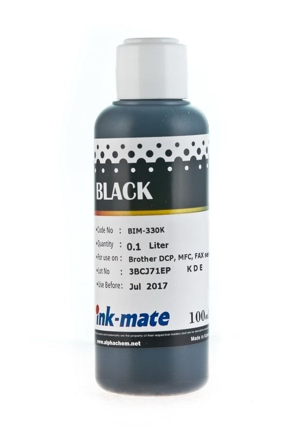 Чернила BIMB-220A/ BIMB-330A (для Brother DCP-373/ DCP-377/ DCP-385/ DCP-395) Ink-Mate, чёрные, 100 мл