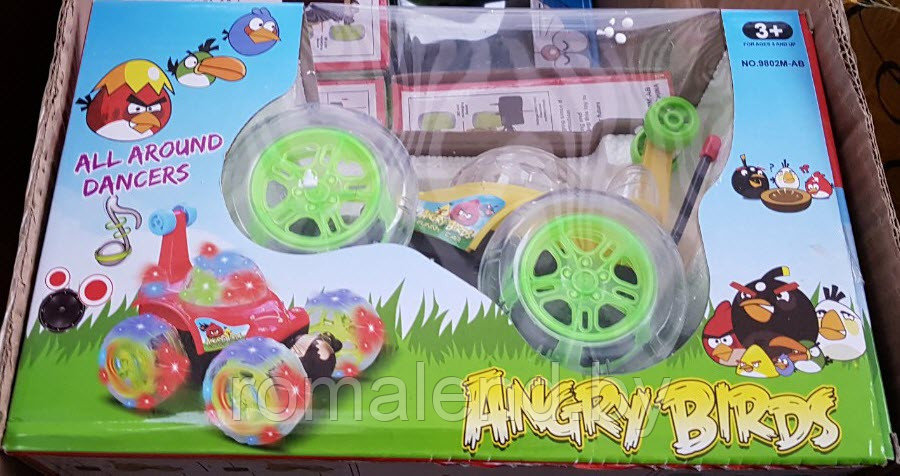 Большой перевертыш Angry Birds на радиоуправлении с аккумулятором - фото 2 - id-p96699265